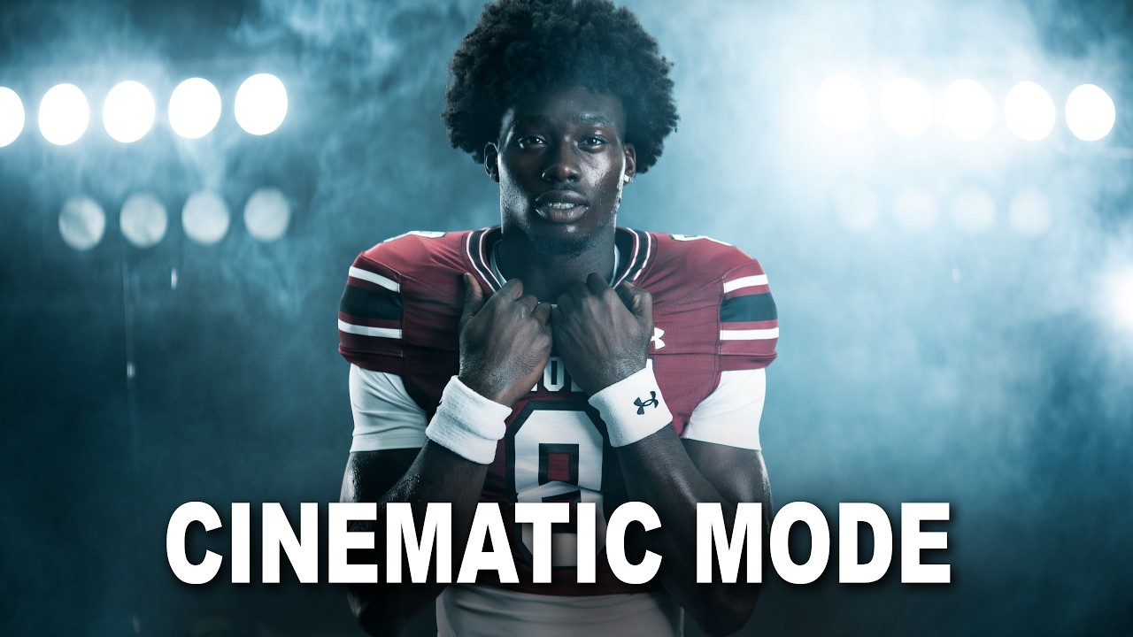 How I Turned a Football Photoshoot Into a Cinematic Experience
