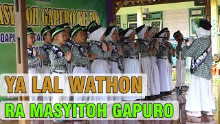 Ya Lal Wathon - RA Masyitoh Gapuro Kelas B1