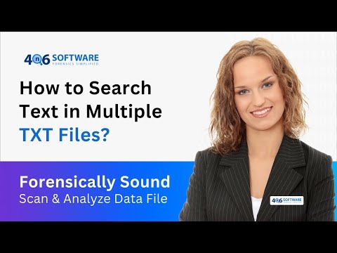 How to Search Text in Multiple TXT Files - Best Solution