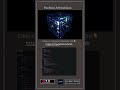 Pac-Man cube animation made with HTML and CSS and JavaScript #shortvideo #webdevelopment