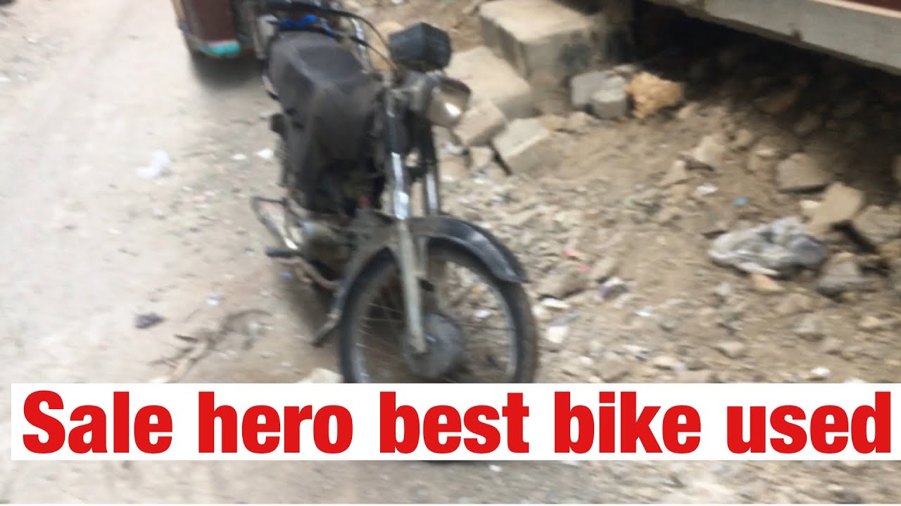 Best bike sale in Karachi used hero 70 YouTube