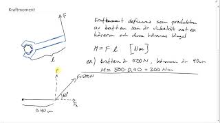 Fysik 2: Kraftmoment