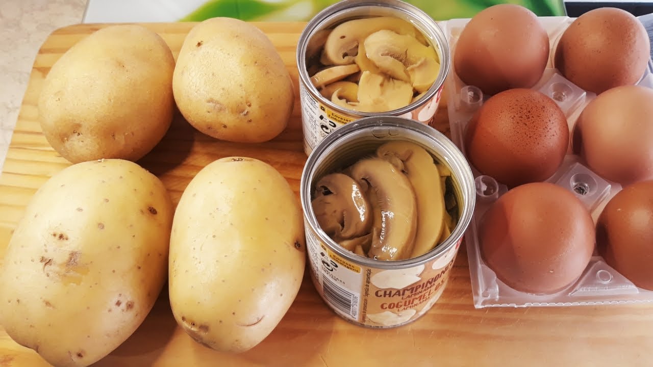 Cuando NO tengo CARNE cocinar éste plato es una Delicia, MUY  facil y RAPIDA