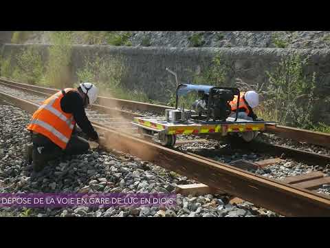 SNCF Réseau : 9 mois de travaux pour sauvegarder la ligne Livron - Aspres-sur-Buëch