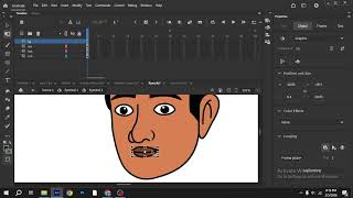 Adobe Animate cc lip sync 2d Animatoin Bangla tutorial2026