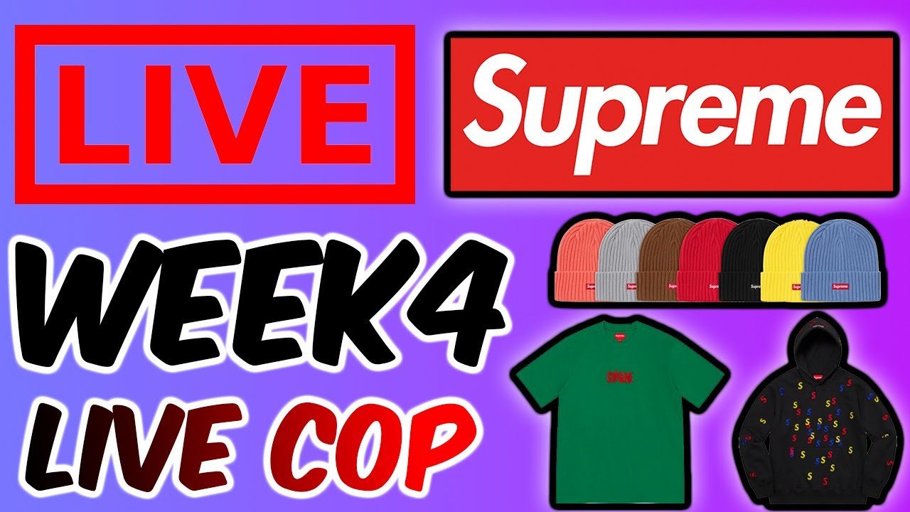 🔴 LIVE COP: Supreme Week 4 SS21!!! Resell Talk!!!