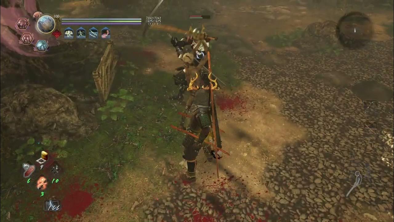 Nioh 2 Spear/Dual Swords Combo YouTube