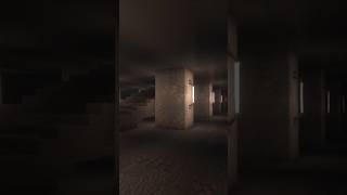 Backrooms Level 1 in Minecraft #minecraft #shorts #minecraftbackrooms #backrooms