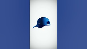 3D cap mockup in blender #mockup #3d #blender3d #3dmockup