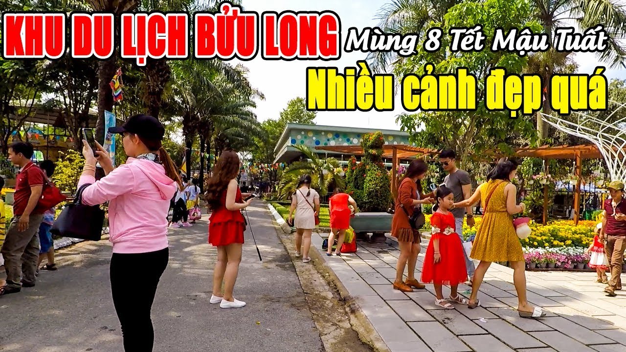 KHU DU LỊCH BỬU LONG TẾT MẬU TUẤT 2018 - DU KHÁCH Ở KHẮP NƠI VỀ ĐÂY Ồ ẠT VỀ ĐÂY CHỤP HÌNH MÙNG 8 TẾT - YouTube Biên Hòa City