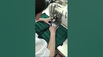 PHƯƠNG PHÁP TRA DÂY KÉO ÁO KHOÁC - BẰNG MÁY 2 KIM  #sewing #meomayva #kythuatmayva