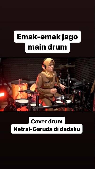 Emak-emak jago main drum #cover #coverdrum #music #musik #coversong #shorts #viral #trebding #fyp