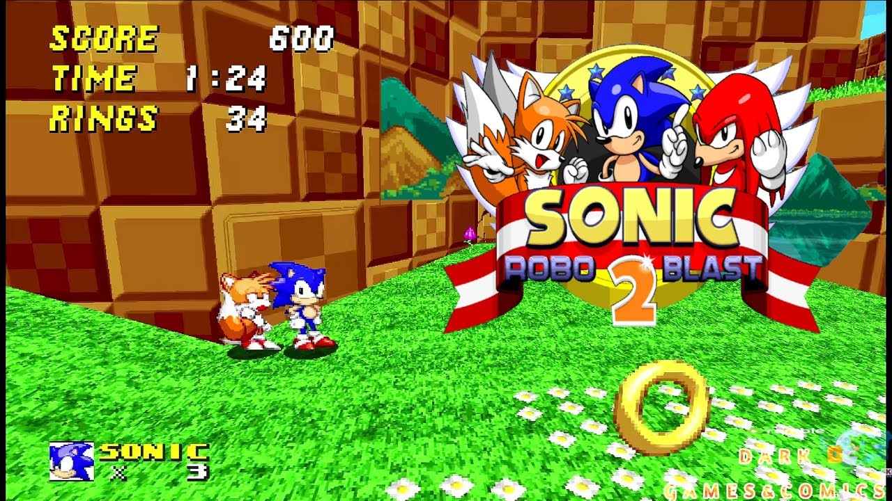 Sonic and Tails RB2 Gameplay [2024] (4k60Fps){FULL SCREEN } - YouTube