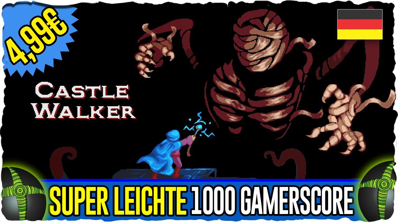 Castle Walker | Leichte 1000 Gamerscore in 10 Minuten | XBOX Achievement Guide