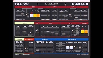Synth Sound Review Part I: U-NO-LX V2 from TAL (Togu Audio Line)