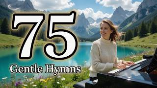 75 Gentle Hymns 😌 Beautiful Heavenly Soaking Music to Melt Away Stress & Heal Your Soul 🙏 No Ads screenshot 4