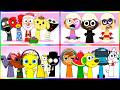 Sprunki OC All Phase Compilation: Santa Claus, BT21 TaTa, Angela, Tina Templeton Incredibox Sprunki