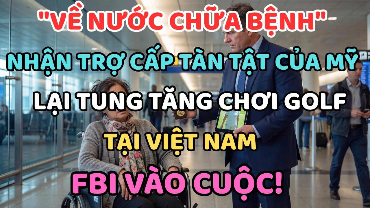 Nhận Trợ Cấp Tàn Tật Của Mỹ Nhưng Lại Tung Tăng Chơi Golf Tại Việt Nam, FBI Vào Cuộc!