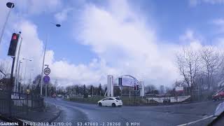 Tried to jump 3 red lights in a row(Salford area)