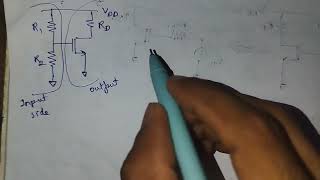 Problem on Voltage divider biasing scheme for MOSFET
