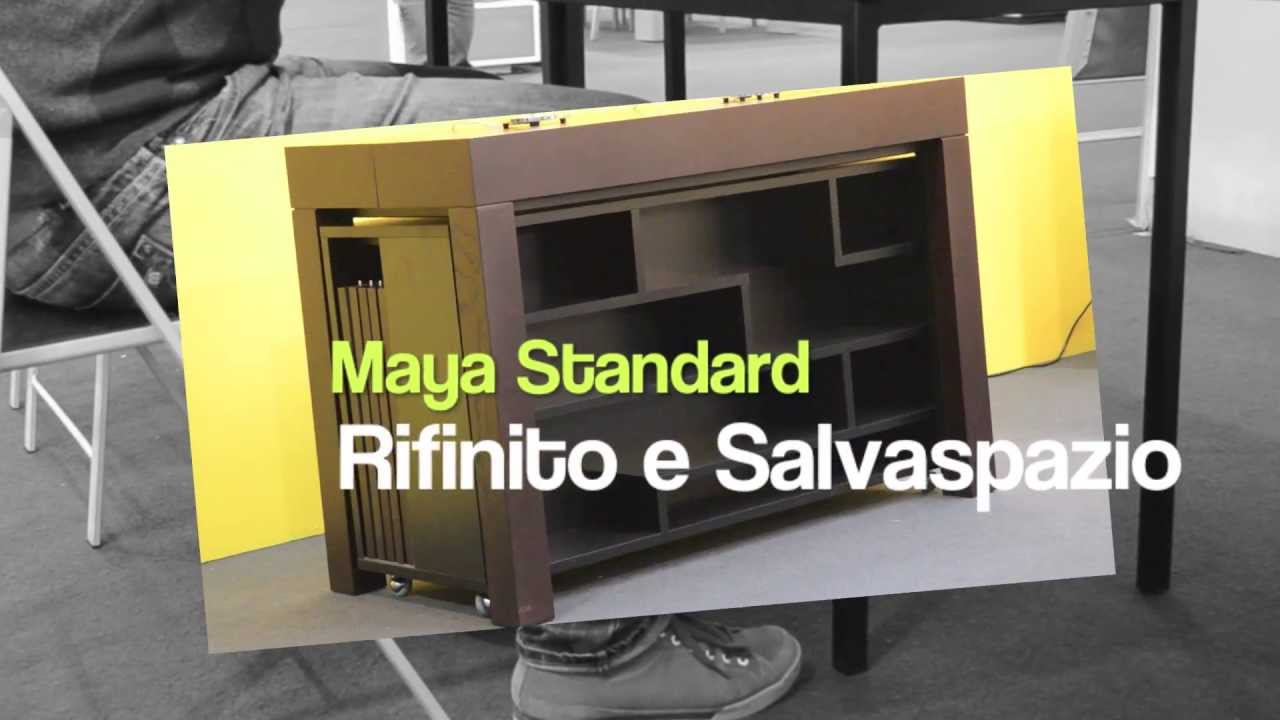 Tavolo consolle allungabile maya standard arredo creativo youtube