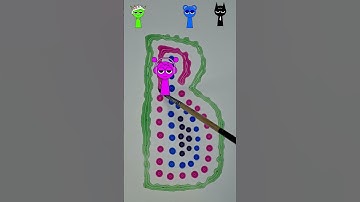 ASMR Color Mixing #sprunki #satisfying #asmr #color #oddlysatisfying