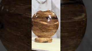 Spalted Sycamore Disc Vase