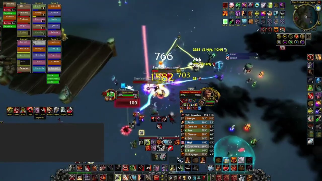 SoD Mason the Echo boss Fury Warrior Scarlet Enclave P8 WoW Classic