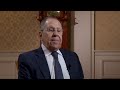 Интервью С.Лаврова для проекта «Без срока давности. Фронт без линии фронта»