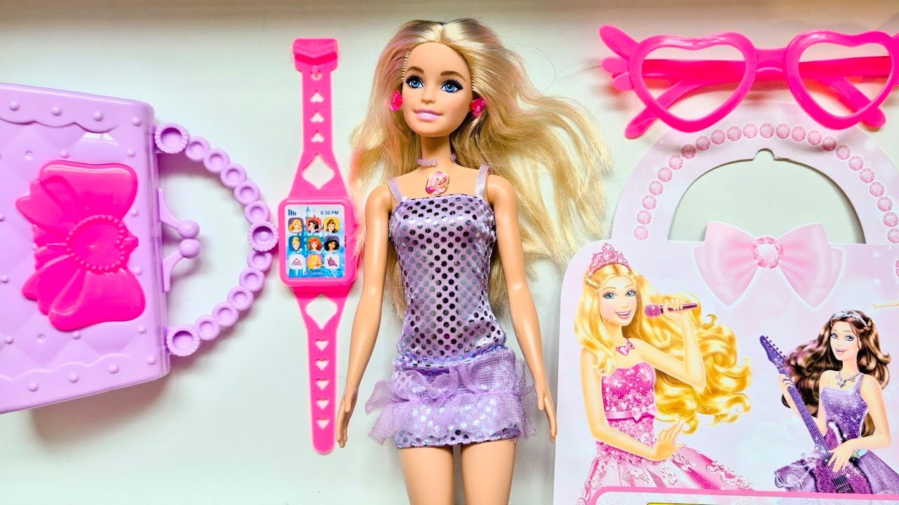 Barbie and Disney Princess Doll Unboxing | Fun Toys Review | ASMR 