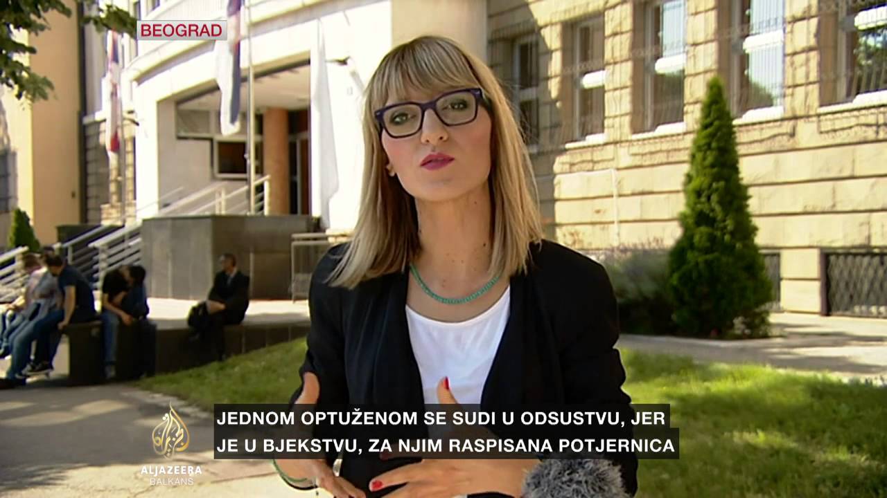Glušac في المحاكمة بتهمة قتل Ćuruvija