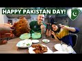 Cooking pakora + Learning Urdu in honour of Pakistan Day 💚PAKISTAN ZINDABAD🇵🇰 - FOOD VLOG