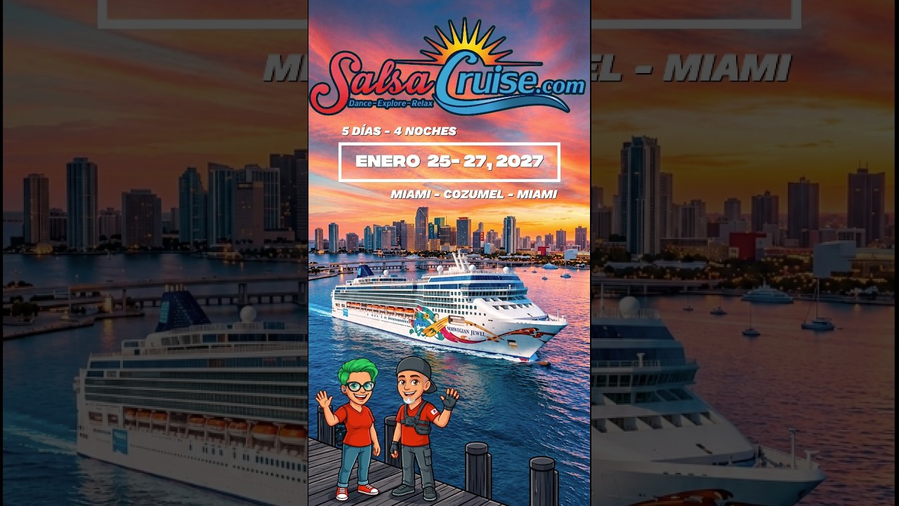 ¿Vas para el Crucero de la Salsa 2027?🛳🇵🇷
