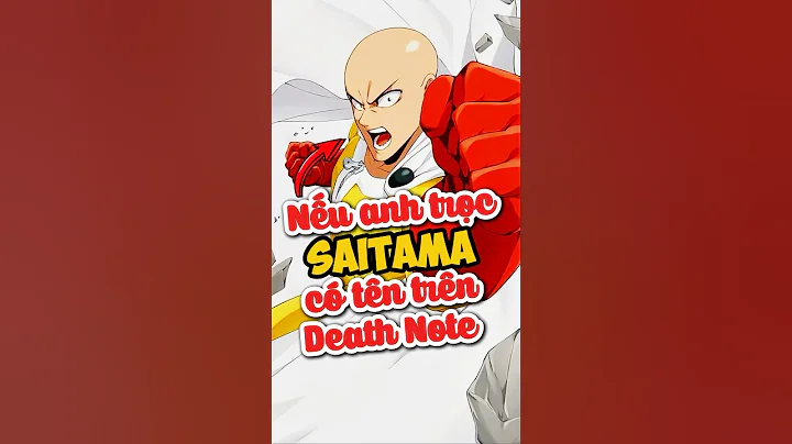 Nếu Saitama có tên trên Death Note? #anime #onepunchman #saitama #shorts
