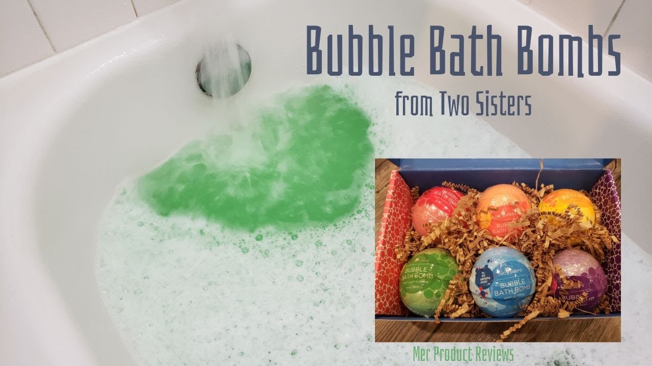 Two Sisters Bubble Bath Bombs for Kids with Toy Inside Product Review