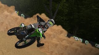 MX Simulator | 2018 Race Tech Nationals AM - 250 qualifying lap - Rd 8 Millville