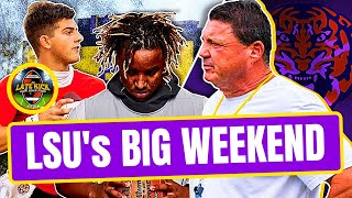 LSU's Major Recruiting Weekend Answers Questions (Late Kick Cut)