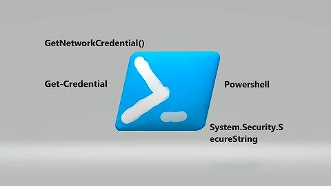 How to securely Use Windows Credentials in PowerShell Scripts, GetNetworkCredentials()