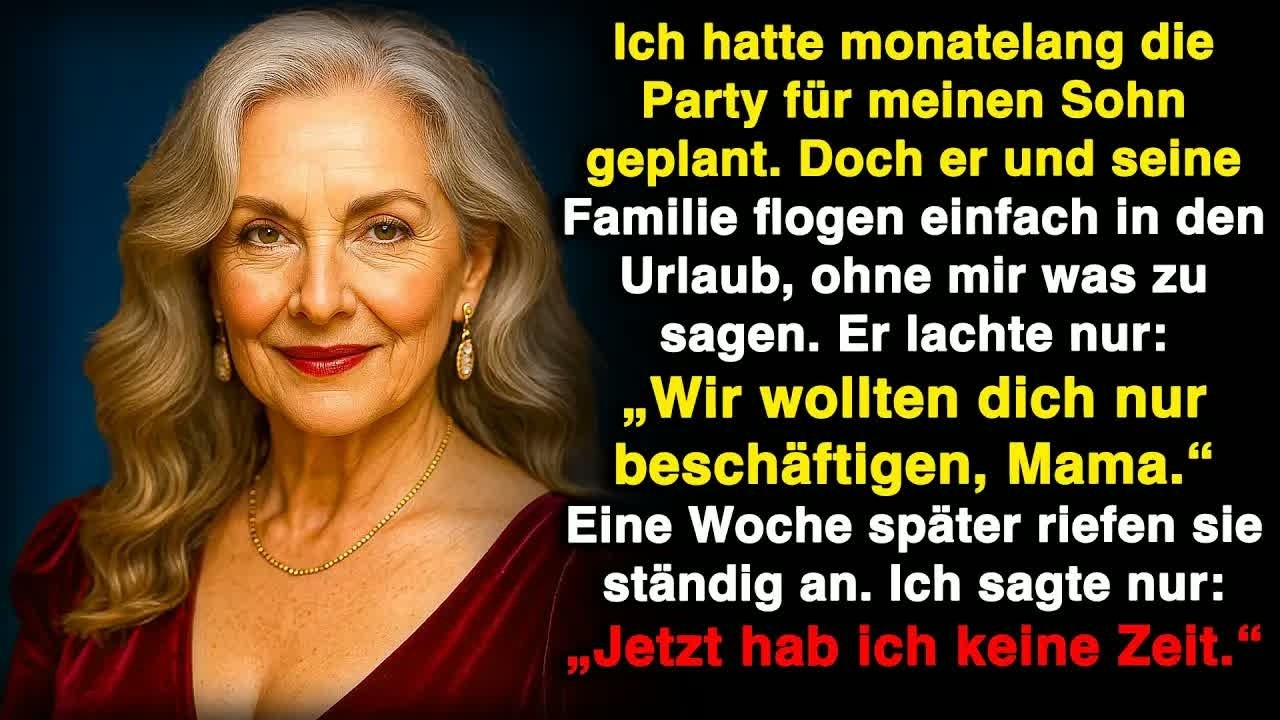 Vier Monate lang habe ich die Geburtstagsfeier meines Sohnes organisiert – mit meinen Ersparnissen, ohne einen einzigen Cent von ihm. Als ich ihn bat, mir das versprochene Geld zurückzuzahlen,...