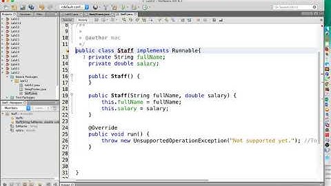Java 2  - Lab52 - P2 -  Viet Class Staff ke thua Serializable (p2)