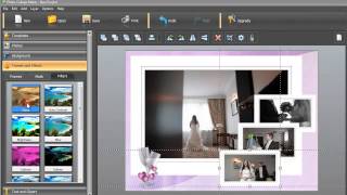 How to Create a Photo Collage. Wedding Collage Tutorial. screenshot 1