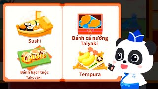 Little Panda's Sushi Kitchen | Cooking Japanese Dishes | BabyBus New Cooking Game Ep 5 screenshot 3