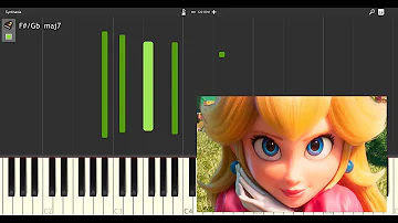 Piano Solo - Super Mario Bros. - PEACHES