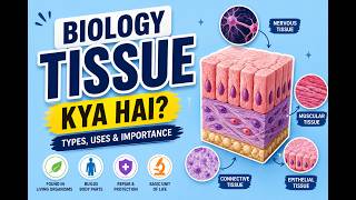 Tissue – Types, Functions, Structure || Importance in Human #science ||  Plant Biology 🌿 #tissue