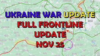 Ukraine War Update (20221125): Full Frontline Update