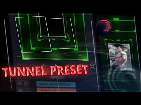TRENDING TUNNEL PRESET ALIGHT MOTION 🗣️😺