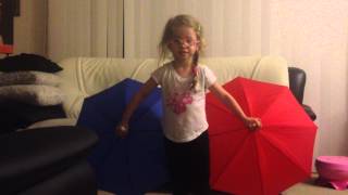 LEAH MIA DOING UMBRELLA MAGIC ACT 2