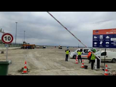 installation et mise en marche des barrieres automatique a tanger med