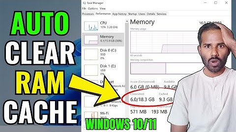 How to Clear RAM Cache Files Automatically Windows 10 & 11 | Speedup Computer & Laptop✅