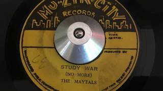 the maytals - study war (no more) (muzik city)